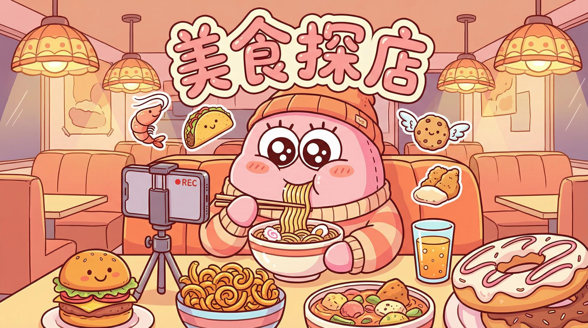 暗网美食探店视频